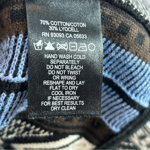 Nic+Zoe Multicoloured Striped Open Cardigan Long Sleeve with Fringe Size Large - Picture 7 of 9